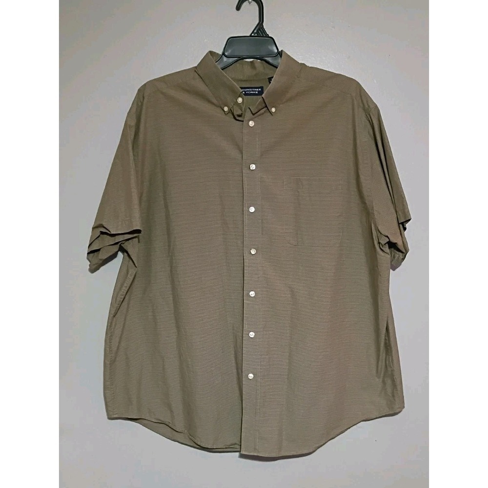 RoundTree & Yorke mens Shirt Size 2X Short Sleeve